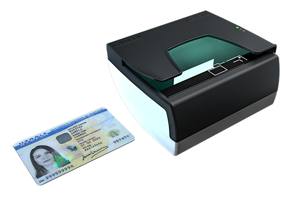 Portable, Accurate
ID & MRZ Scanner